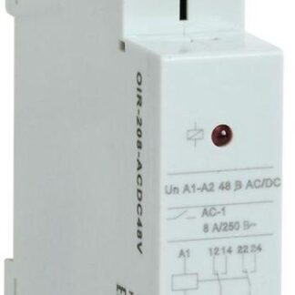 Реле промежуточное OIR 2 конт. (8А) 48В AC/DC IEK OIR-208-ACDC48V