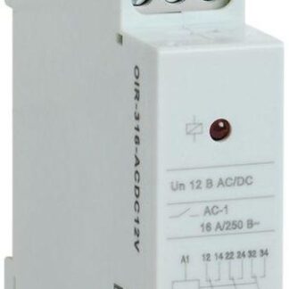 Реле промежуточное OIR 3 конт. (16А) 12В AC/DC IEK OIR-316-ACDC12V