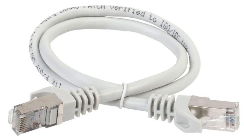 Патч-корд кат.5E FTP 1.5м сер. ITK PC01-C5EF-1M5
