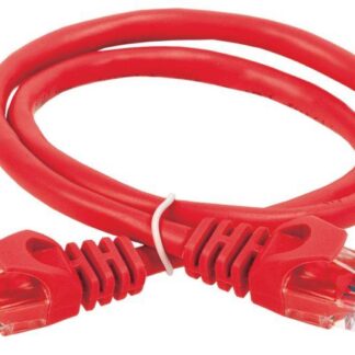 Патч-корд кат.5E UTP 0.5м красн. ITK PC04-C5EU-05M