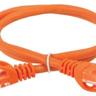 Патч-корд кат.5E UTP 5м оранж. ITK PC07-C5EU-5M