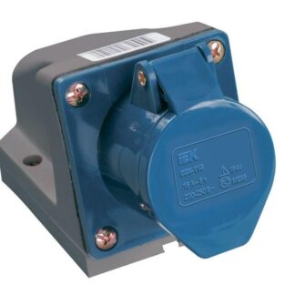 Розетка ОП 32А 220В 2P+PЕ ССИ-123 IP44 IEK PSR11-032-3