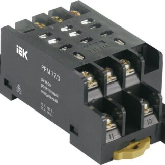 Разъем модульный РРМ77/3(PTF11A) для РЭК77/3(LY3) IEK RRP10D-RRM-3