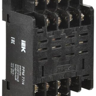 Разъем модульный РРМ77/4(PTF14A) для РЭК77/4(LY4) IEK RRP10D-RRM-4