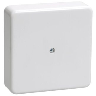 Коробка распаячная ОП 75х75х20 IP40 КМ41212-01 (6 клем. 6кв.мм) бел. IEK UKO10-075-075-020-K01