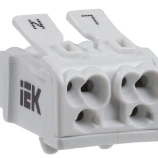 Клемма пружинная соединительная КСПн2-L+N IEK UKZ-B06-2P-F1-E0-10