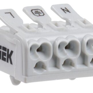 Клемма пружинная соединительная КСПн3-L+N+PE IEK UKZ-B06-3P-F1-E0-10