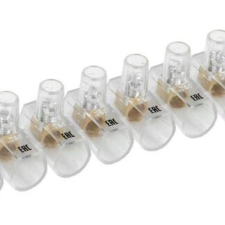 Зажим винтовой концевой изолированный КЗВИ 4.0кв.мм (10х1) IEK UZVK-04-10