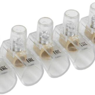 Зажим винтовой концевой изолированный КЗВИ 4.0кв.мм (5х1) IEK UZVK-04-5