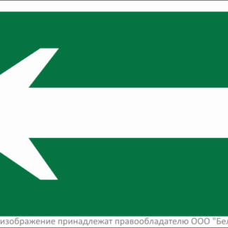 Знак безопасности BL-3015.N01 "Движение к выходу" Белый свет a16026