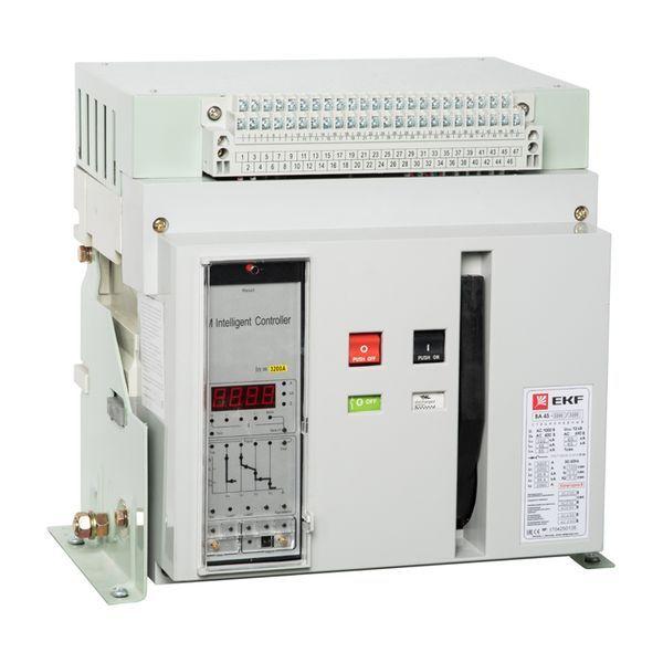 Выключатель автоматический 3п 3200/3200А 100кА ВА-45 PROxima стац. EKF mccb45-3200-3200