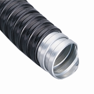 Металлорукав в ПВХ изоляции Р3-ЦПнг 38 d38мм с протяжкой (уп.20м) EKF mrzp-38-20