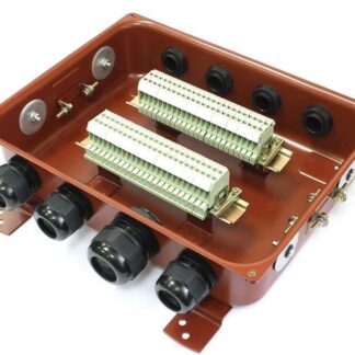 Коробка КЗНС-48 У2 IP54 пластик. ввод ГОФРОМАТИК zeta30358