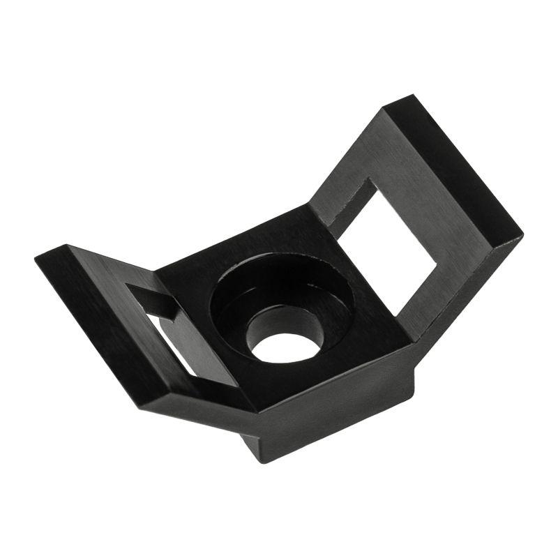 Площадка для крепления стяжки 29х15мм (ПС-2) черн. (уп.100шт) Rexant 07-2105