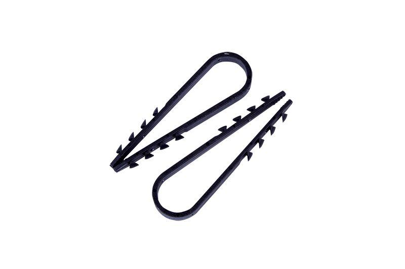 Дюбель-хомут 11-18 для круглого кабеля черн. (уп.100шт) PROCONNECT 07-4522