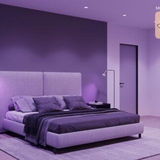 Лампа светодиодная умная Smart Home 5Вт свеча 2700-6500К E14 470лм измен. цветов. темпер.+ диммир. управление по Wi-F...