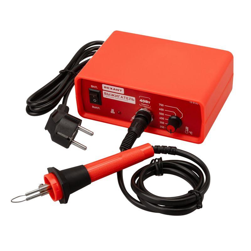 Прибор выжигательный универсальный с функцией термоконтроля 220В/40Вт Rexant 12-0142