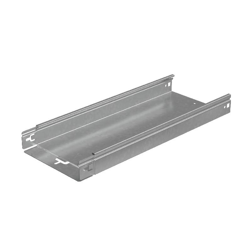 Лоток листовой неперфорированный 200х50 L3000 сталь 1мм "Быстрый монтаж ПЛЮС" LNplus50-200-1.0-3000 HD гор. оцинк. КМ...