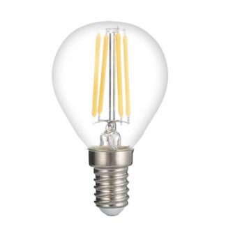 Лампа светодиодная филаментная PLED OMNI 6Вт G45 3000К тепл. бел. E14 230В/50Гц FR JazzWay 5021099