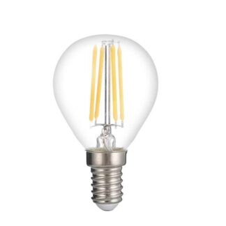 Лампа светодиодная филаментная PLED OMNI 8Вт G45 4000К нейтр. бел. E14 230В/50Гц FR JazzWay 5021518