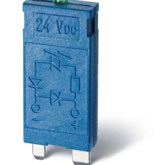 Модуль индикации LED 6...24В AC/DC красн. FINDER 9901002450