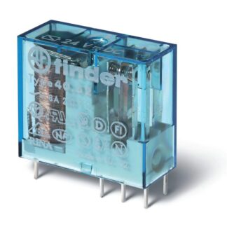 Реле миниатюрное универсальное электромеханич. монтаж на печатную плату или в розетку выводы с шагом 5мм 2NO 8А AgNi ...