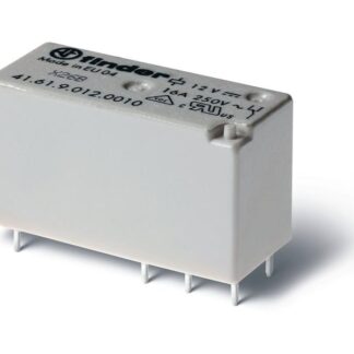 Реле низкопрофильное миниатюрное электромеханич. монтаж на печатную плату выводы с шагом 5мм 1CO 16А AgNi 110В DC RTI...