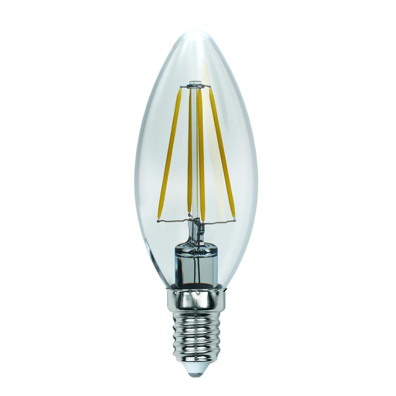 Лампа светодиодная LED-C35-13W/4000K/E14 /CL PLS02WH Sky 13Вт прозрачная 4000К нейтр. бел. (упак. картон) Uniel UL-00...