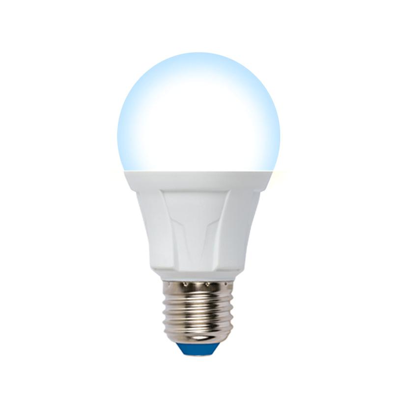 Лампа светодиодная LED-A60 12W/6500K/E27/FR/DIM PLP01WH Яркая 12Вт матовая 6500К холод. бел. E27 диммир. (упак. карто...