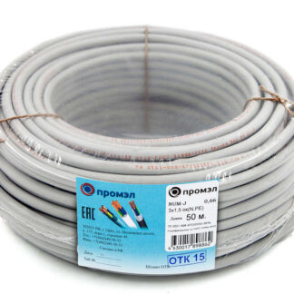 Кабель NUM-J 3х1.5 (бухта 50м) (шт) ПромЭл 13321390