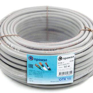 Кабель NUM-J 3х2.5 (бухта 50м) (шт) ПромЭл 13321430