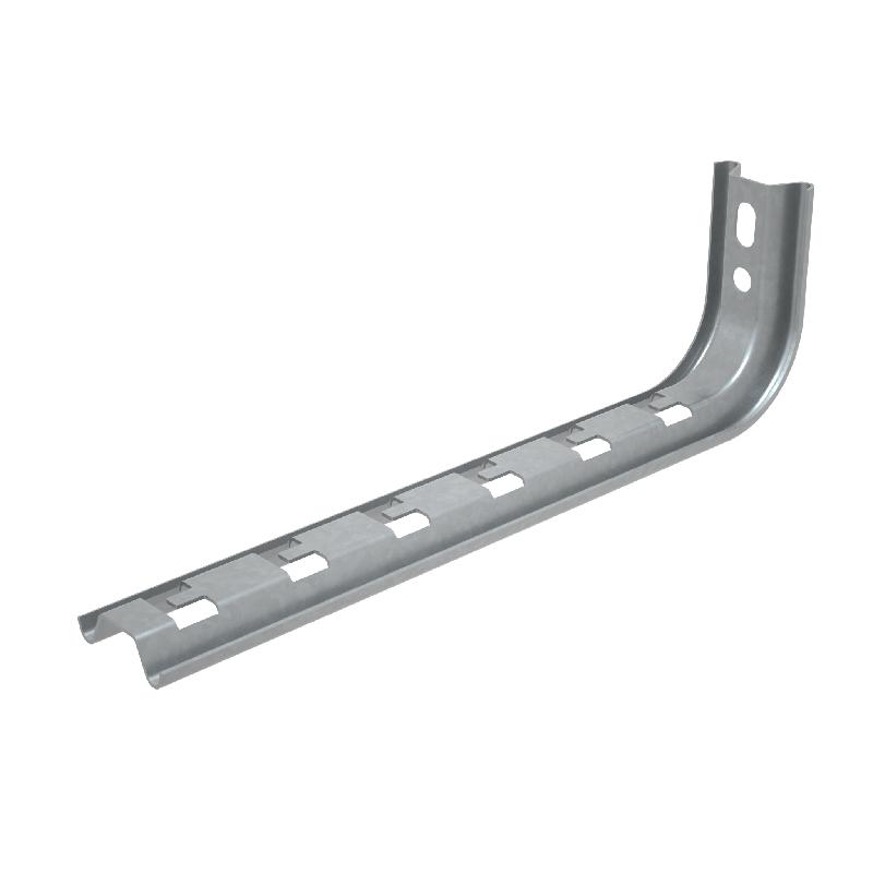 Консоль L-образная безвинтовая KSLBV100 INOX304 осн.50-100 нерж. сталь AISI 304 КМ LO14840