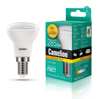 Лампа светодиодная LED4-R39/830/E14 4Вт 220В Camelion 13353