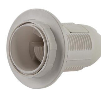 Патрон E27-ППК пластиковый с прижимным кольцом IN HOME 4690612032337