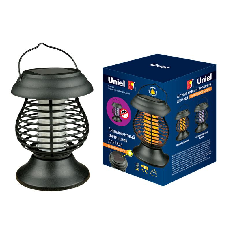 Светильник садовый USL-F-300/PМ310 BUG ZAPPER солнечная батарея 13 светодиодов эффект пламени и антимоскитный режим I...
