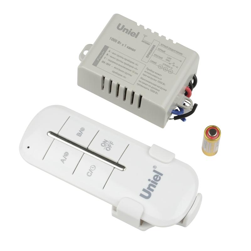 Пульт UCH-P005-G1-1000W-30M для управления светом 1 каналх1000Вт Uniel UL-00003632