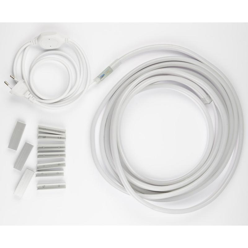 Комплект светодиодной ленты ULS-N21 5M/6500K/1.5M IP67 RRP40C00 длина 5м IP67 дневной бел. свет (6500К) сетевой шнур ...