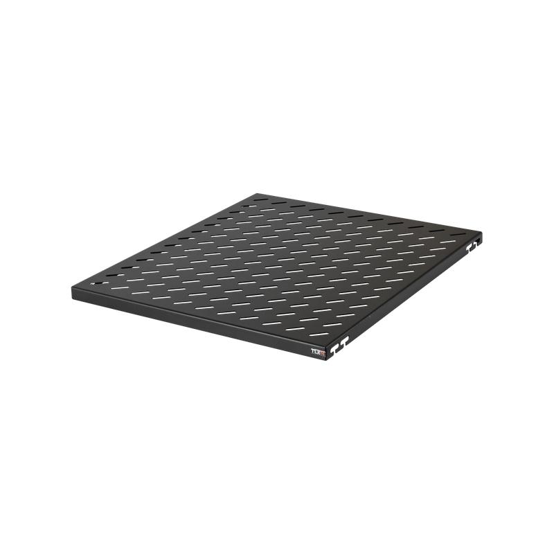 Полка стационарная 482х550мм для шкафа Г=800мм крепеж в компл. черн. TLK TLK-SHFS-2-550-BK