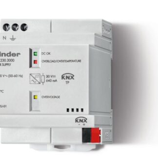Источник питания импульсный вход 110...240В AC / выход 29B DC 640мА KNX Bus FINDER 782K12303000