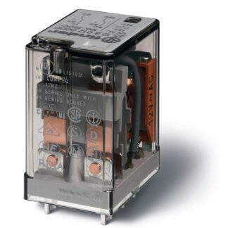 Реле миниатюрное универсальное электромеханич. монтаж на печатную плату 2CO 10А AgNi 6В DC RTI опции: нет FINDER 5512...