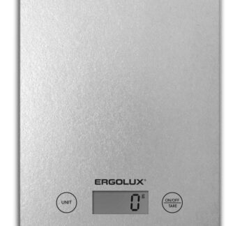 Весы кухонные ELX-SK02-С03 до 5кг 195х142мм сер. Ergolux 13600