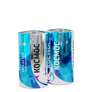 Элемент питания LR14 (уп.2шт) Космос KOCLR14MAX2S