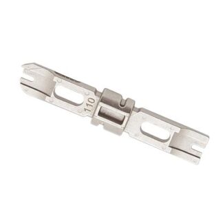 Нож-вставка для заделки витой пары в кроссы типа 66/88/110 крепление Twist-Lock черн. NIKOMAX NMC-14TA