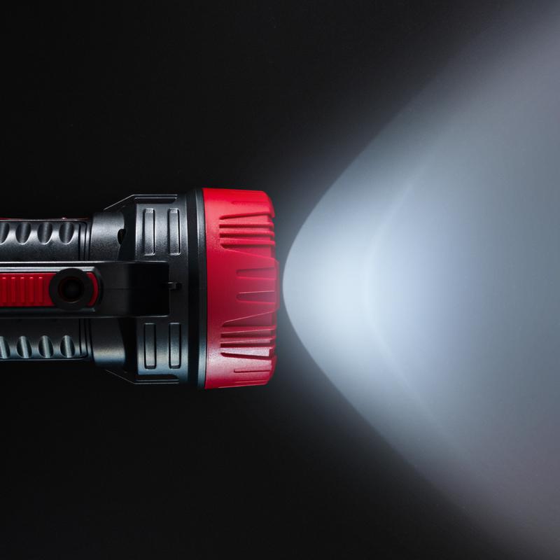 Фонарь-прожектор аккумуляторный Accu7-L10W/L10W-bk 2в1 10Вт 332лм + светильник 20х0.5Вт IP20 335лм аккум. 6А.ч диммер...