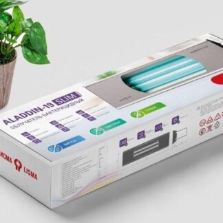 Облучатель бактерицидный "ALADDIN-19 SLIM" с лампами ДБ10x2 Лисма 243001000