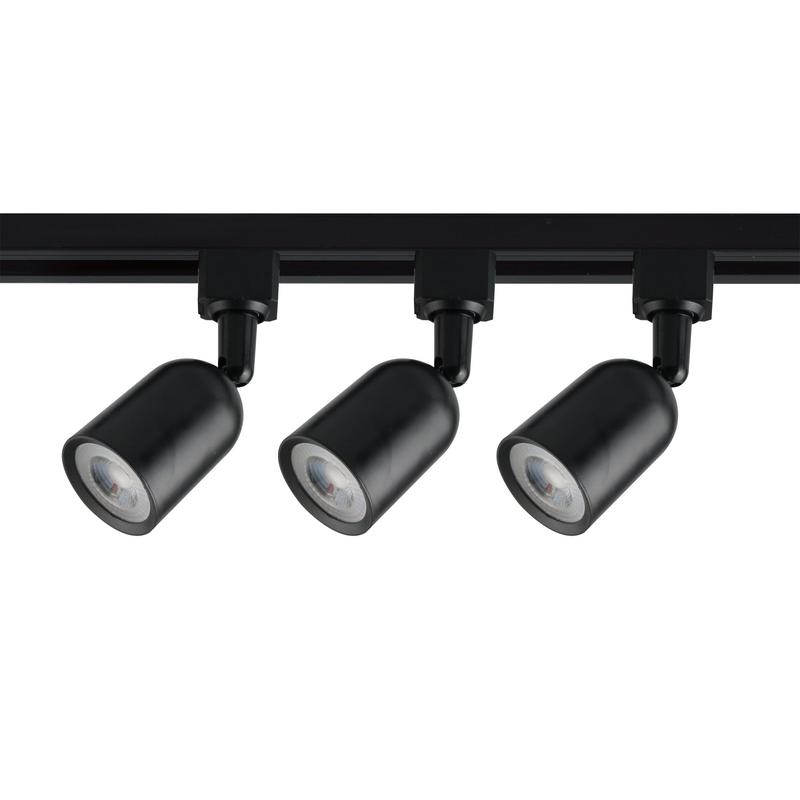 Светильник светодиодный трековый ULB-Q292 8W/4200K/K BLACK SET31 8Вт 4200К 1800лм набор 3 предмета на шинопроводе 1м ...