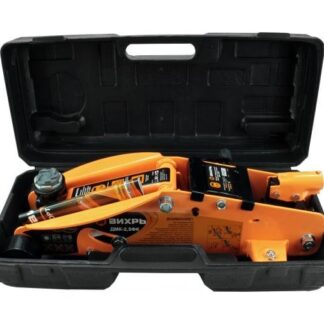 Домкрат гидравлический подкатной ДМК-2.5ФК (2.5 т 140-390мм с фиксатором в кейсе) Вихрь 73/5/4/4