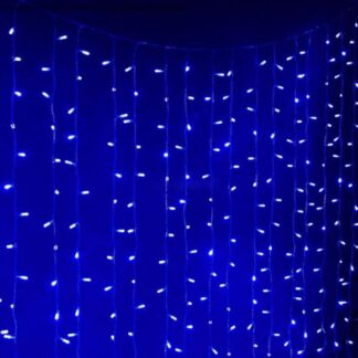 Гирлянда "Занавес" 300х220см LDCL528C-B 528 LED IP20 32.8Вт 220В син. SHLights 4690601043634