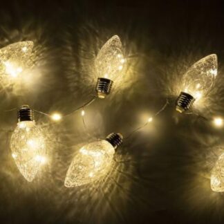 Гирлянда светодиодная "Ягоды" LDM50WW-BO-BS 1.5м 50LED тепл. бел. 0.6Вт IP20 элементы питания 3хAA SHLights 469060104...