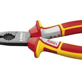 Длинногубцы диэлектрические угловые с резцом 205мм Felo 58222540